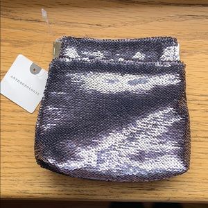 Anthropologie sequin coin purse. Originally $24
